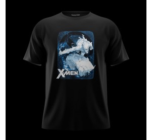  X-Men Iceman Flames Cold As Ice Graphic